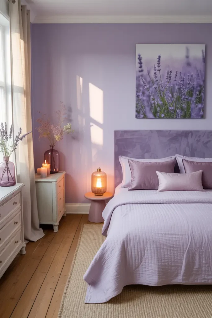 11. Lavender and Lilac Hues for a Soft Romantic Vibe