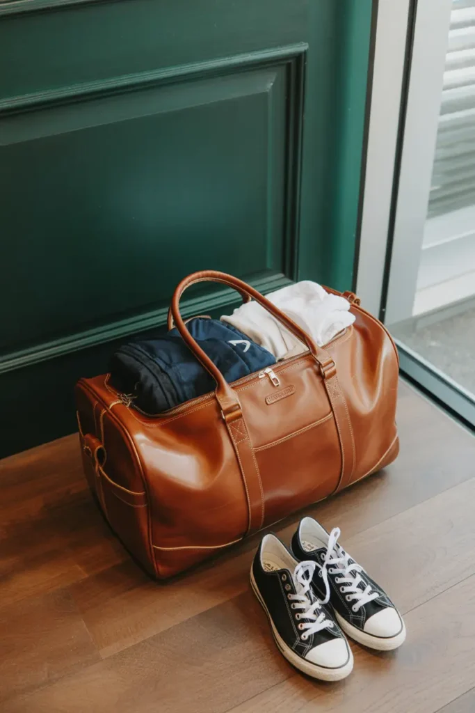 12. Stylish Duffle Bag for Weekend Getaways