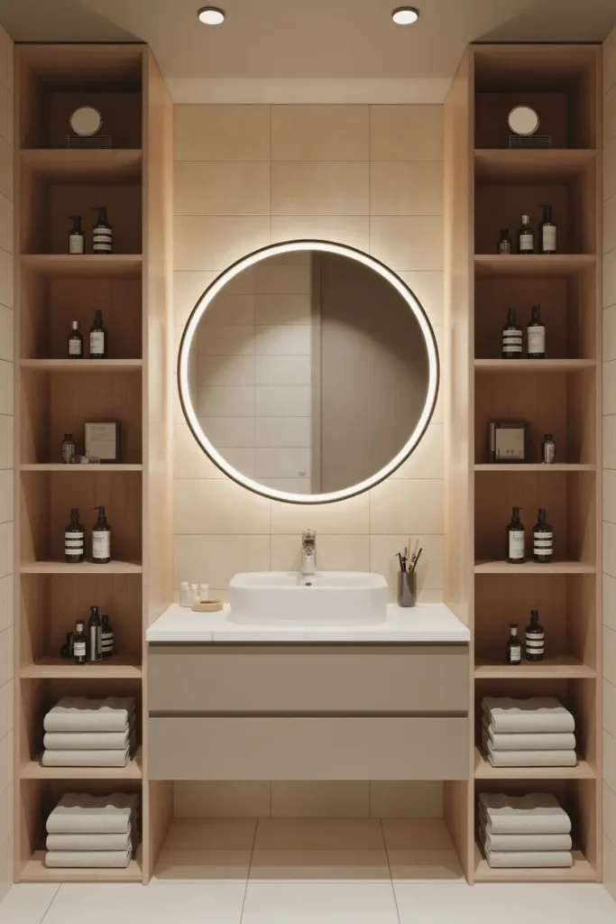 14. Hang Floating Cabinets for a Clean Aesthetic
