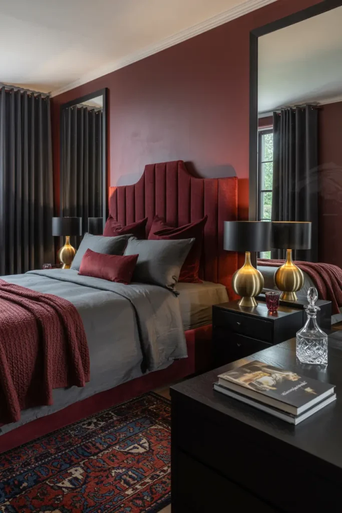15. Burgundy and Maroon Hues for Bold Accents