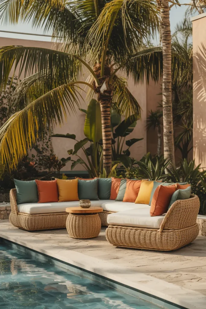 15. Statement Outdoor Furniture for Patios