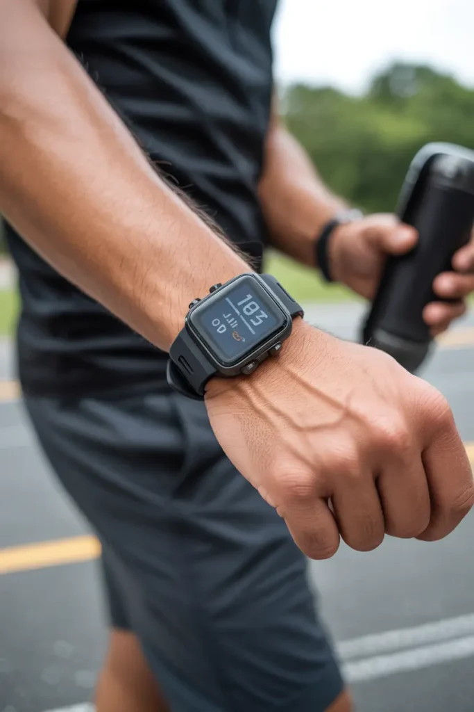 18. Smartwatch with Fitness Tracking Features
