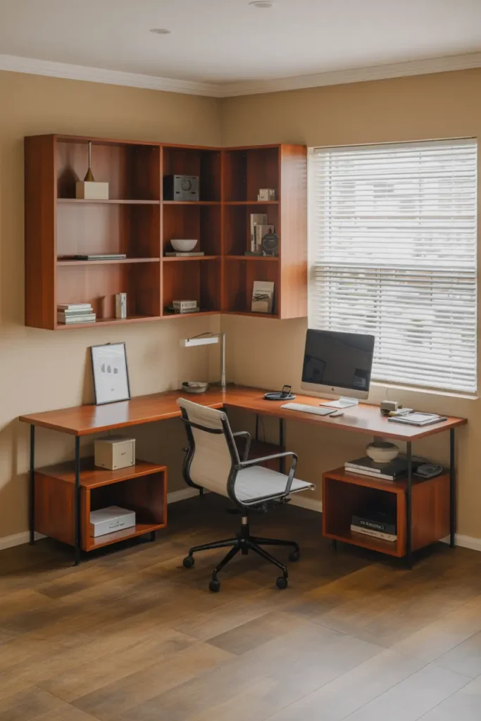 2. L Shaped Desk for Maximum Workspace