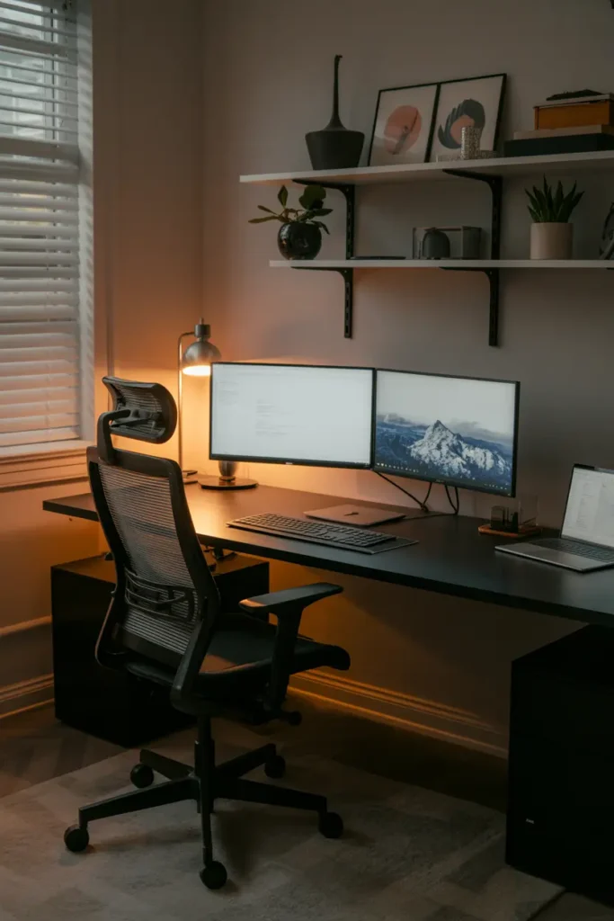 3. Dual Monitor Workstation for Maximum Productivity