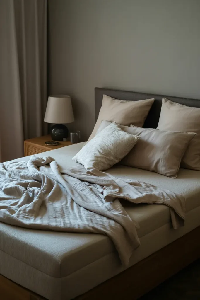 6. Low Quality Bedding and Pillows
