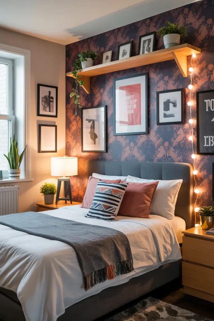 6. Peel and Stick Wallpaper for Personality