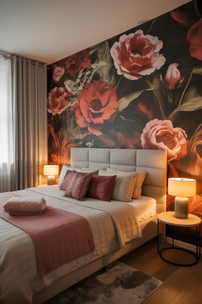 8. Bold Wallpaper Accent Walls as Statement Decor