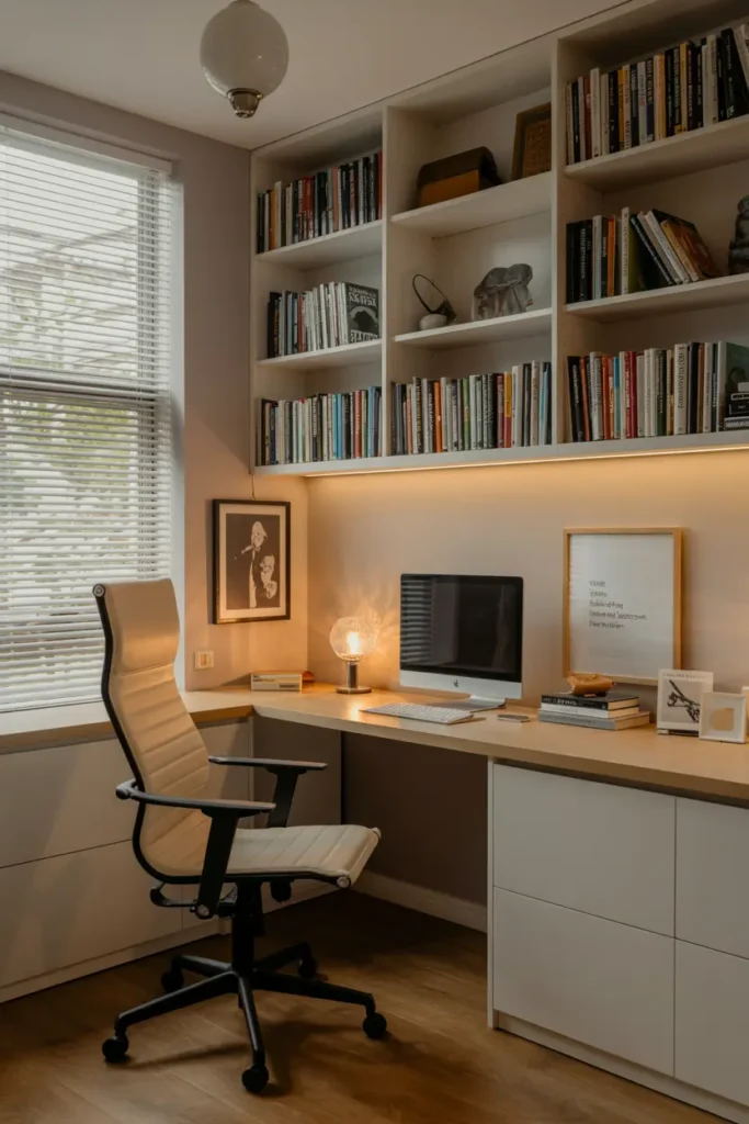 9. Multi Functional Home Office and Reading Space