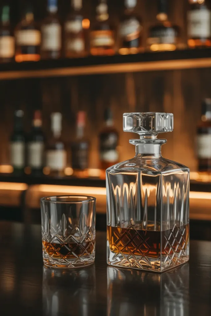 9. Premium Whiskey or Bourbon Decanter Set