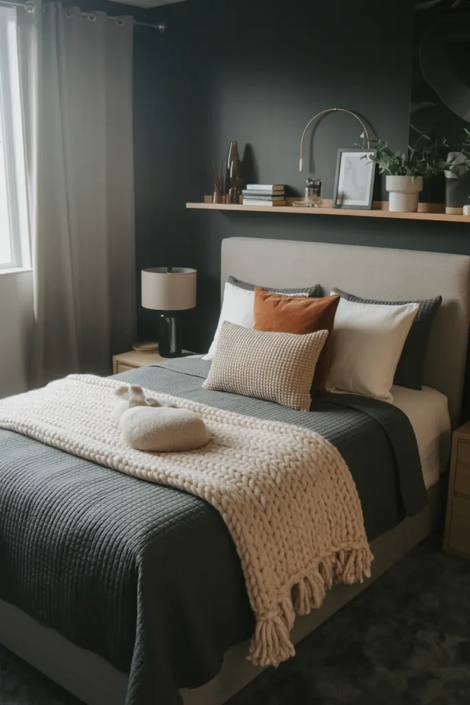 9. Twin XL Bedding with Layers and Texture