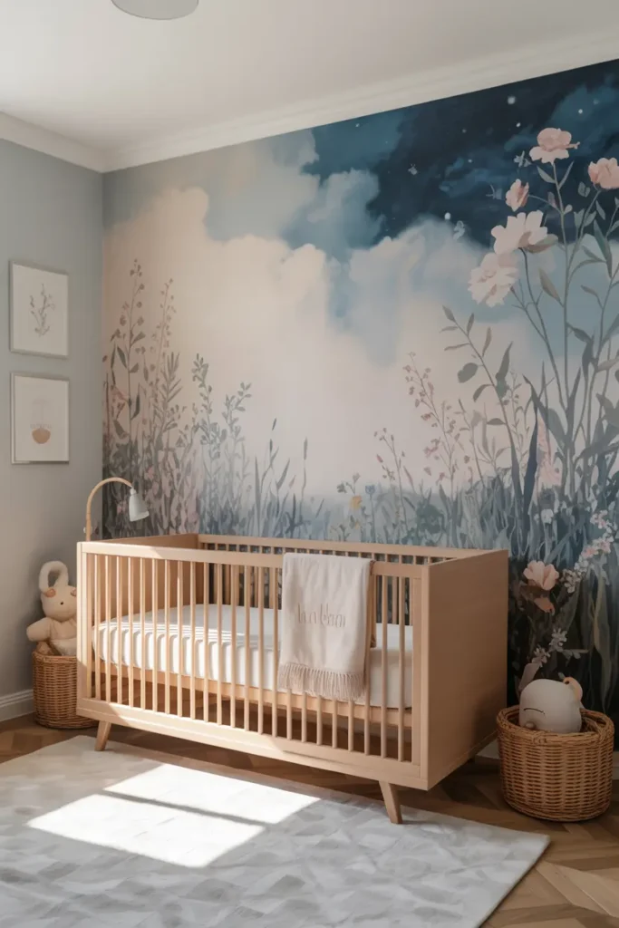9. Wall Decals or Murals for a Statement Wall