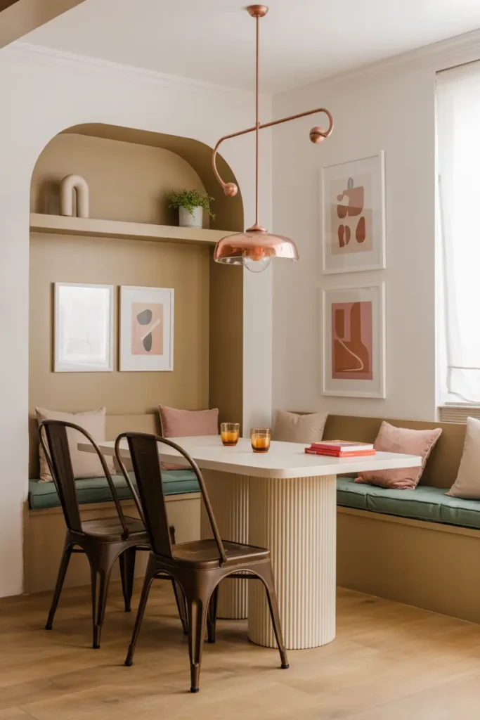 10. Fresh Natural Kitchen with Cozy Contemporary Style