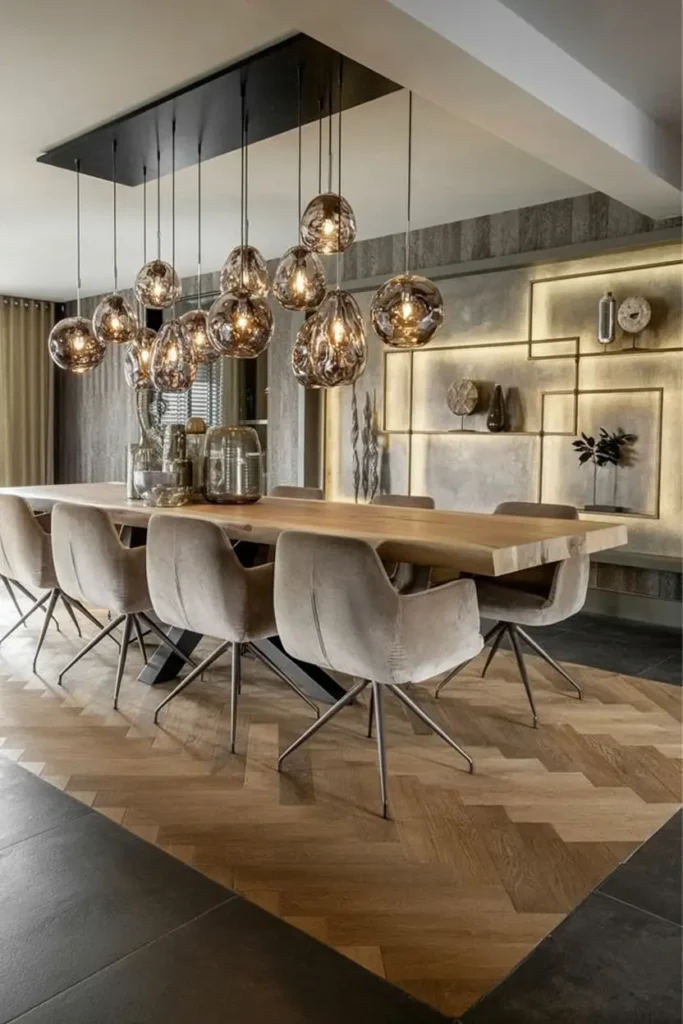 12. Functional Charming Dining Nook with Fresh Style