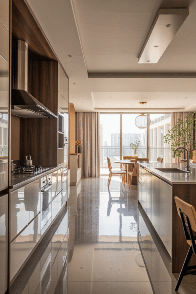 13. Mirrored or Reflective Surfaces to Maximize Light