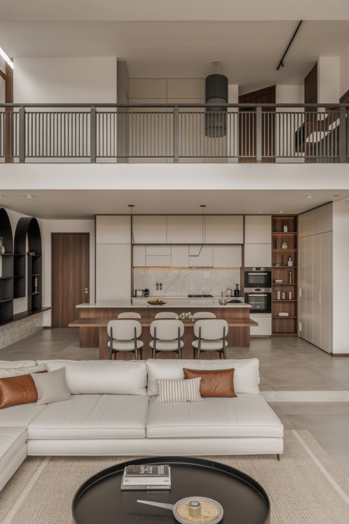 15. Floor Level Differentiation Platforms or Sunken Seating