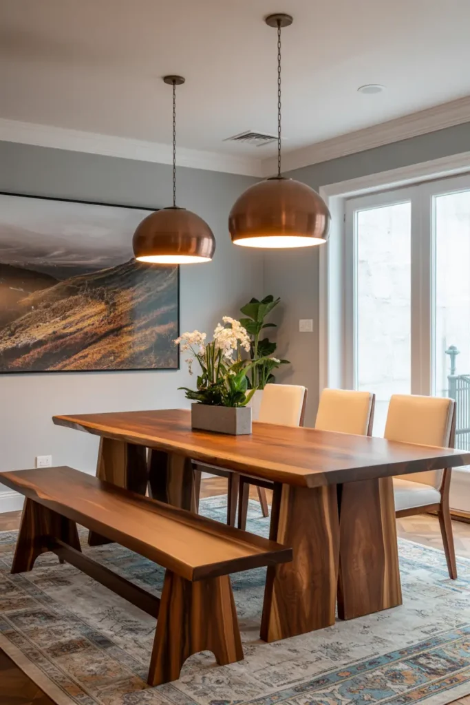 15. Luxurious Dining Room with Elegant Details