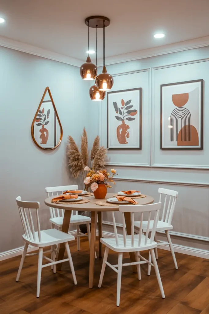 19. Modern Open Plan Living with Warmth and Elegance