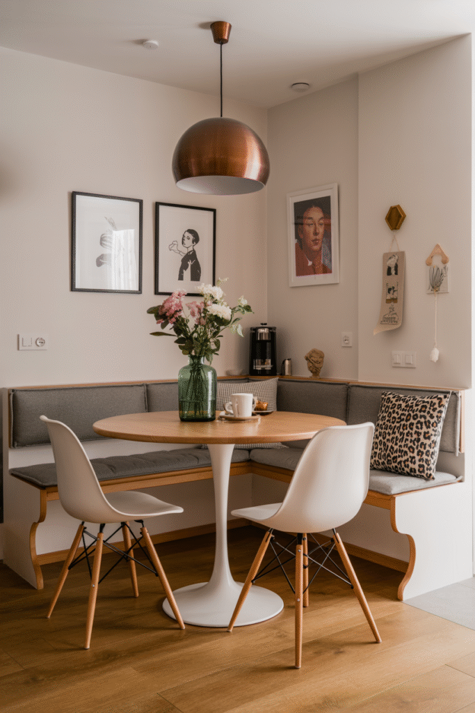 3. A Cozy Breakfast Nook with Modern Charm