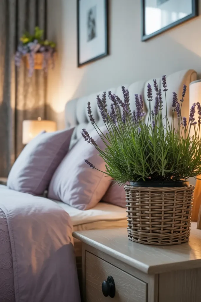 5. Lavender Plant for a Calming Bedroom Vibe