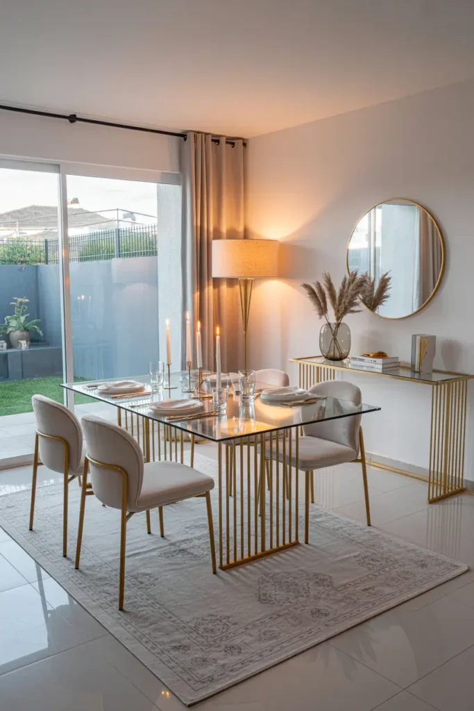 7. Fresh Green Kitchen with Warm Wood and Modern Charm