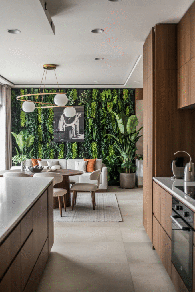 8. Natural Green Elements as Soft Dividers