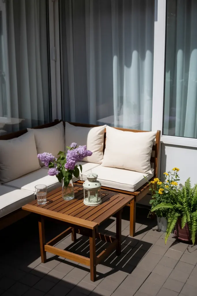 25 Dreamy Balcony Designs for Cozy Stylish Spaces 19 10. Sunny Balcony Bloom