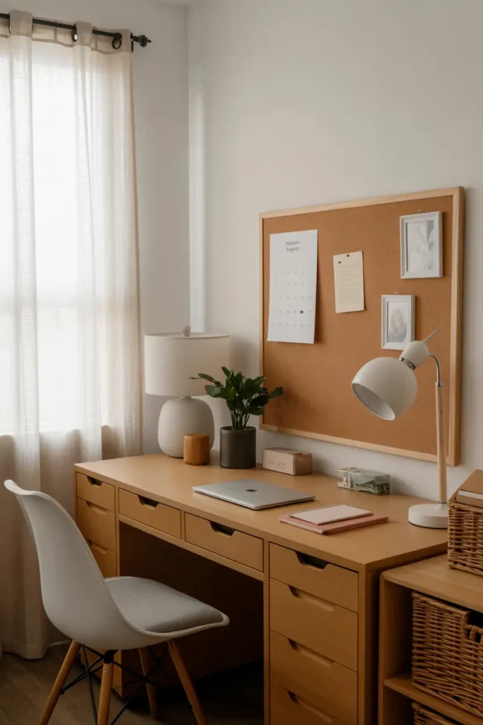 16. Organized Minimalist Desk Setup