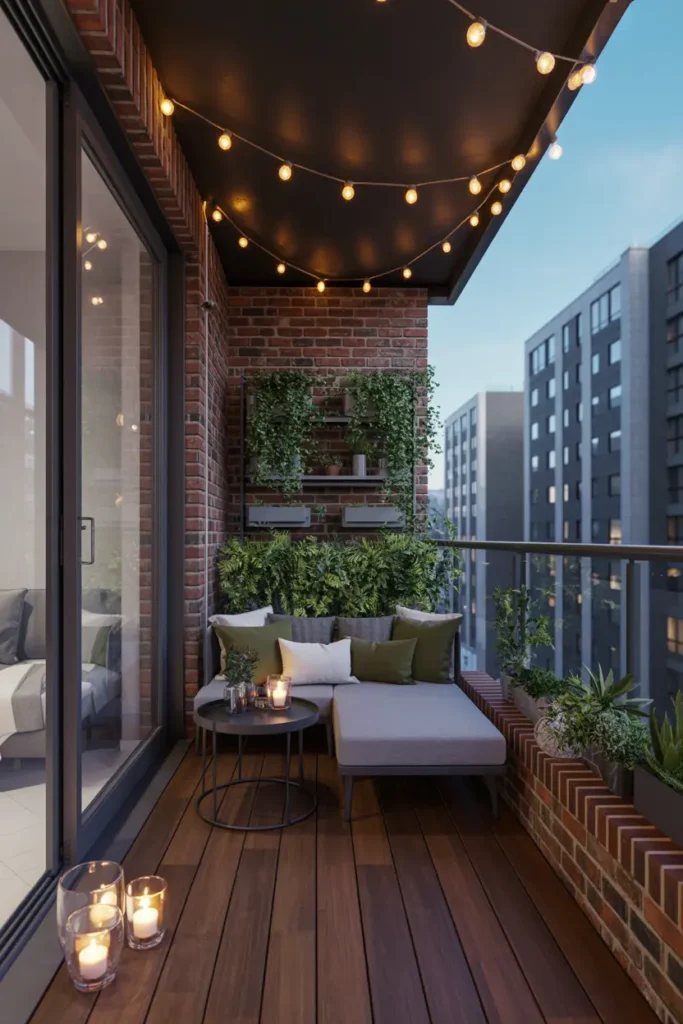 25 Dreamy Balcony Designs for Cozy Stylish Spaces 3 2. Urban Balcony Haven