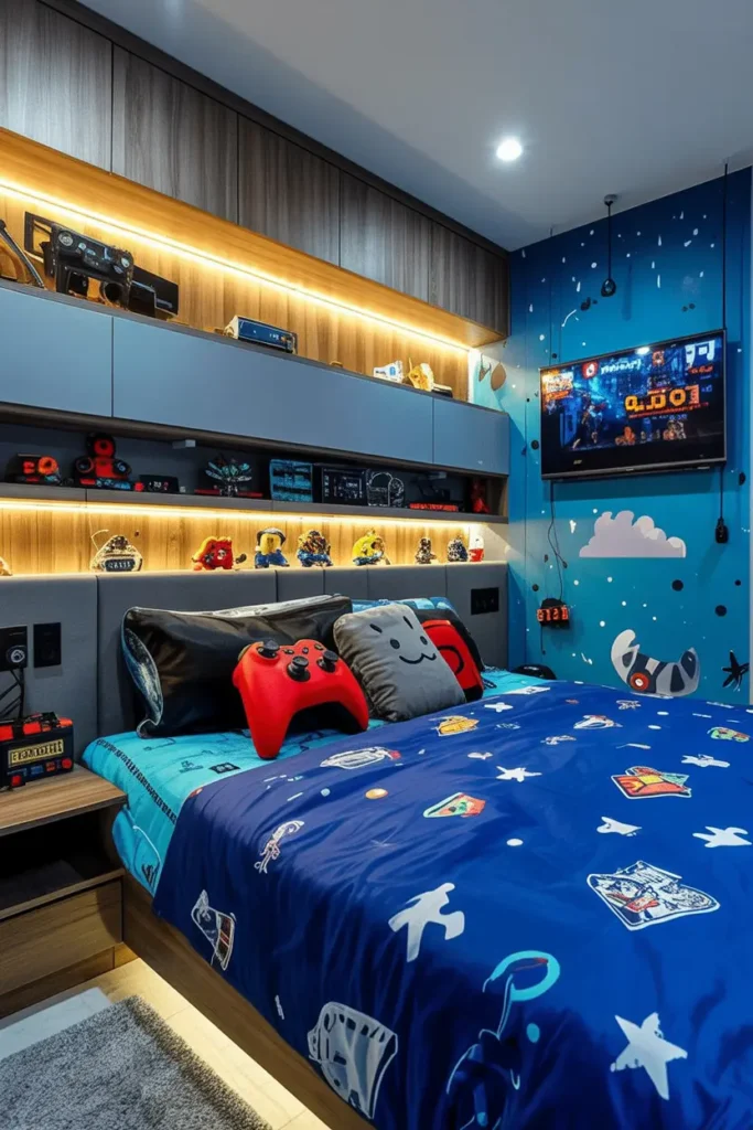 3. Gamers Dream Bedroom