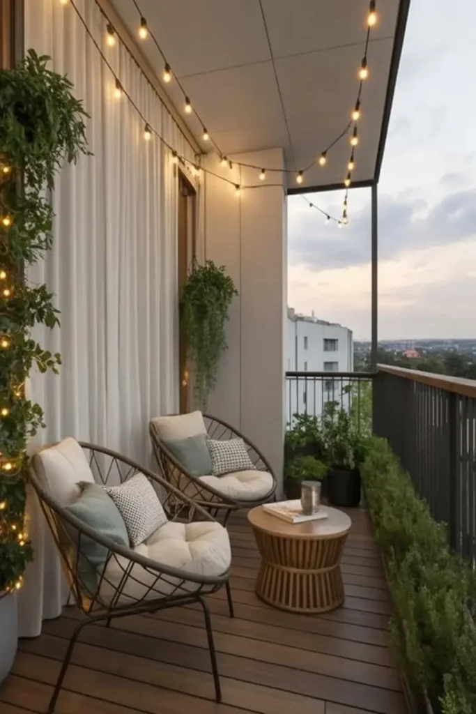 5. Sunset Balcony Nook