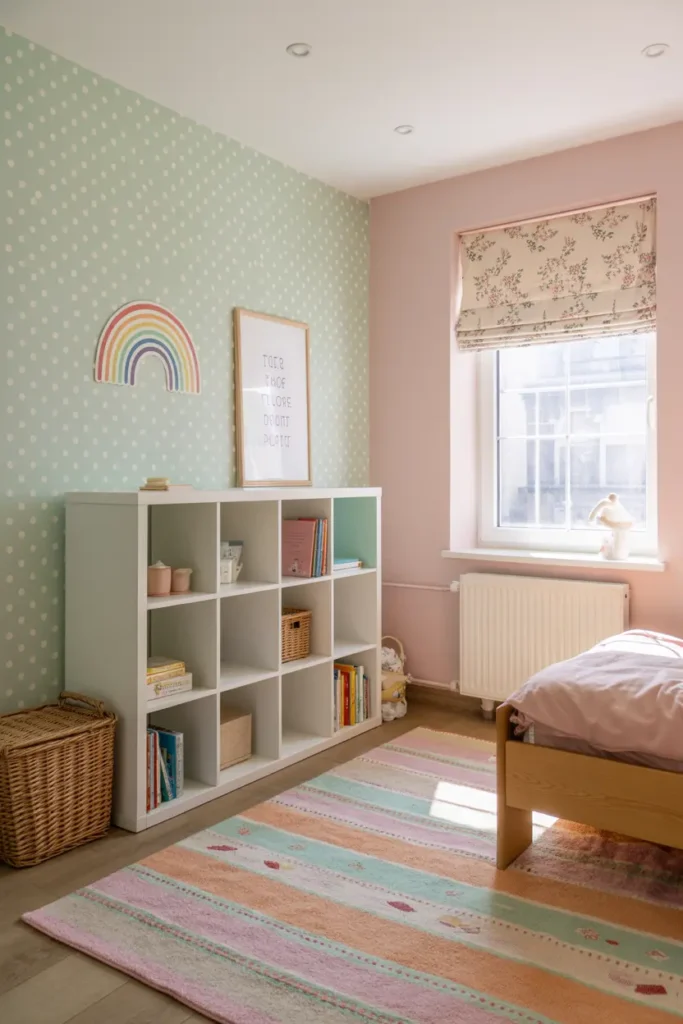 7. Pastel Rainbow Nursery