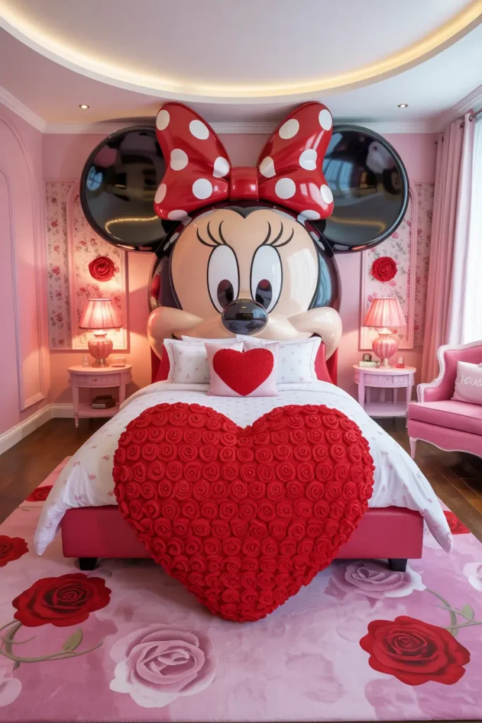 8. Minnie Mouse Dream Bedroom