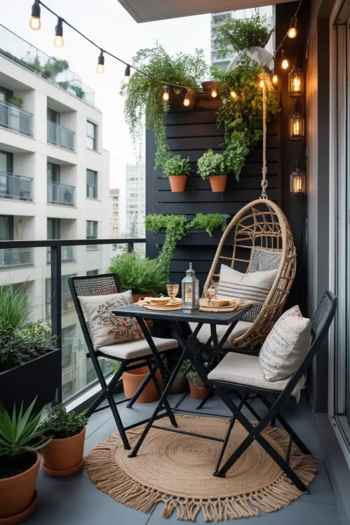 9. Hanging Garden Balcony