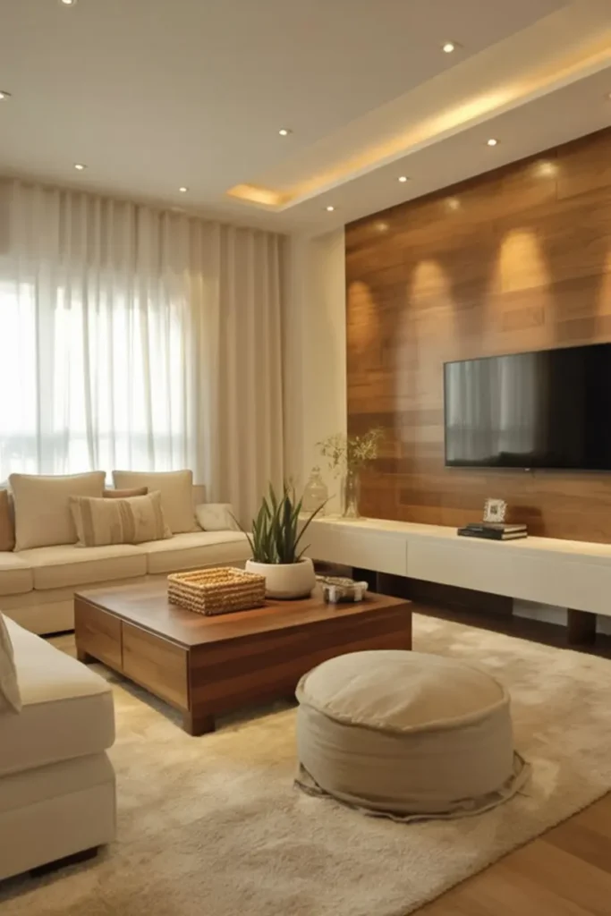 1. Modern Cozy Living Room 1