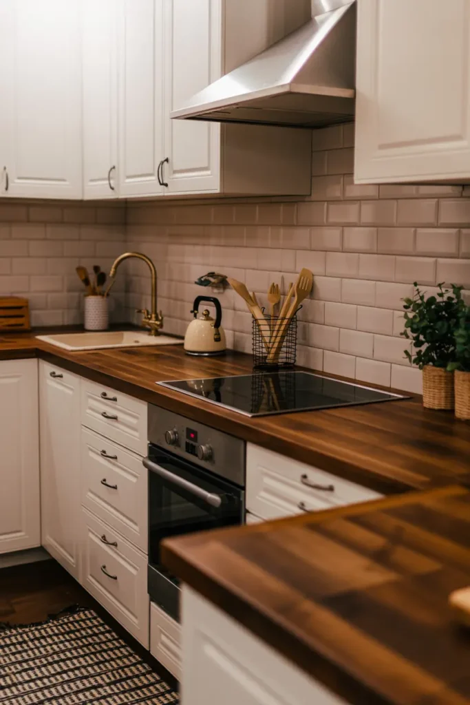 1. Modern Wooden Kitchen Design Ideas