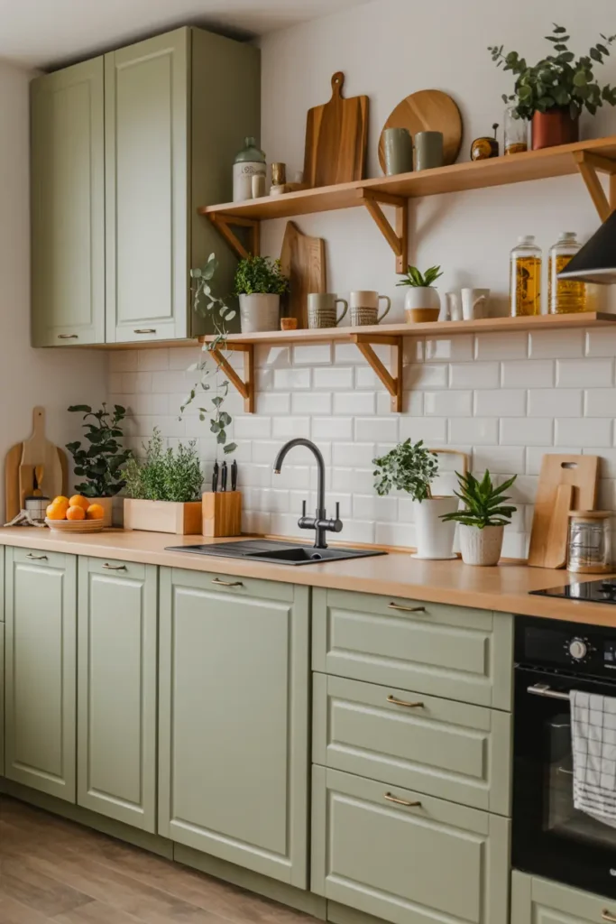 11. Pull Out Baking Tray Organizer