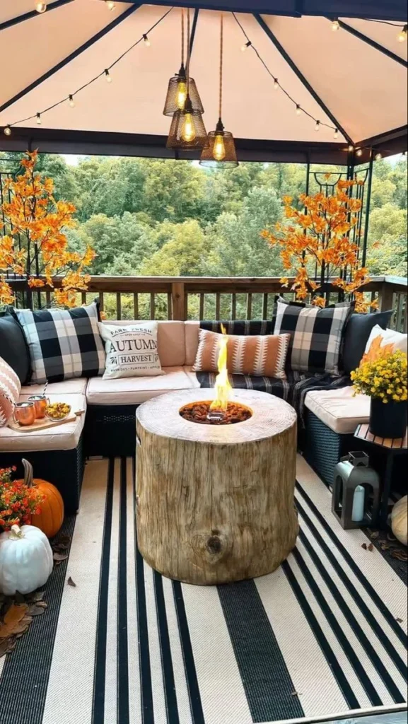 Fire Pit Garden Glow