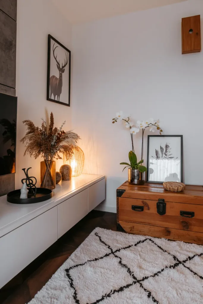 20 Cozy Modern Living Inspirations with Easy Living Room Ideas 3 2. Cozy Minimalist Corner Decor