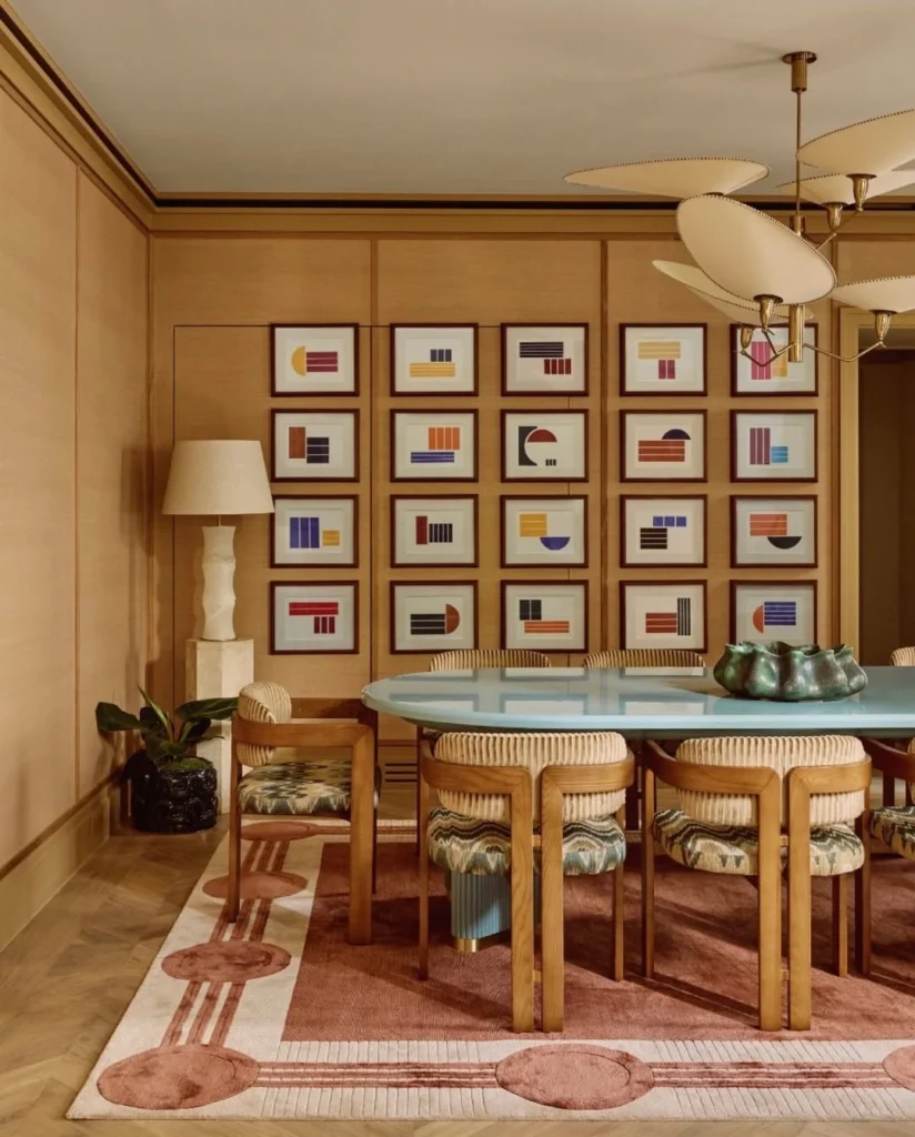 Elevated Elegance in a Luxurious Dining Space