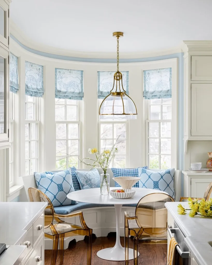 Bright and Cozy Breakfast Nook with Modern Touches