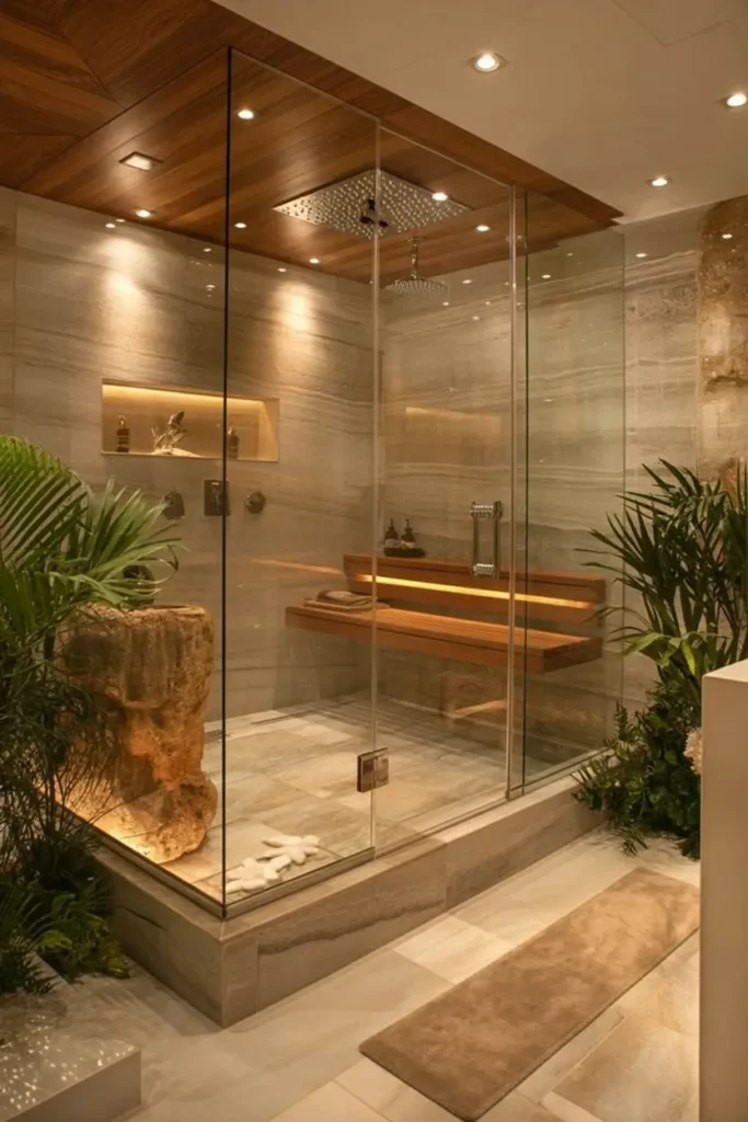 4. Tropical Zen Rainforest Steam Spa