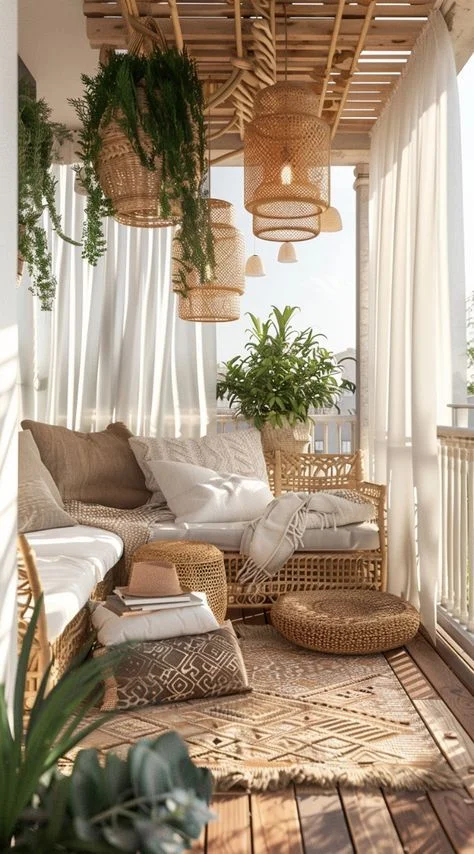 Wicker Garden Nook