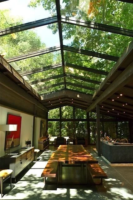Glass-Roofed Cabin Lounge