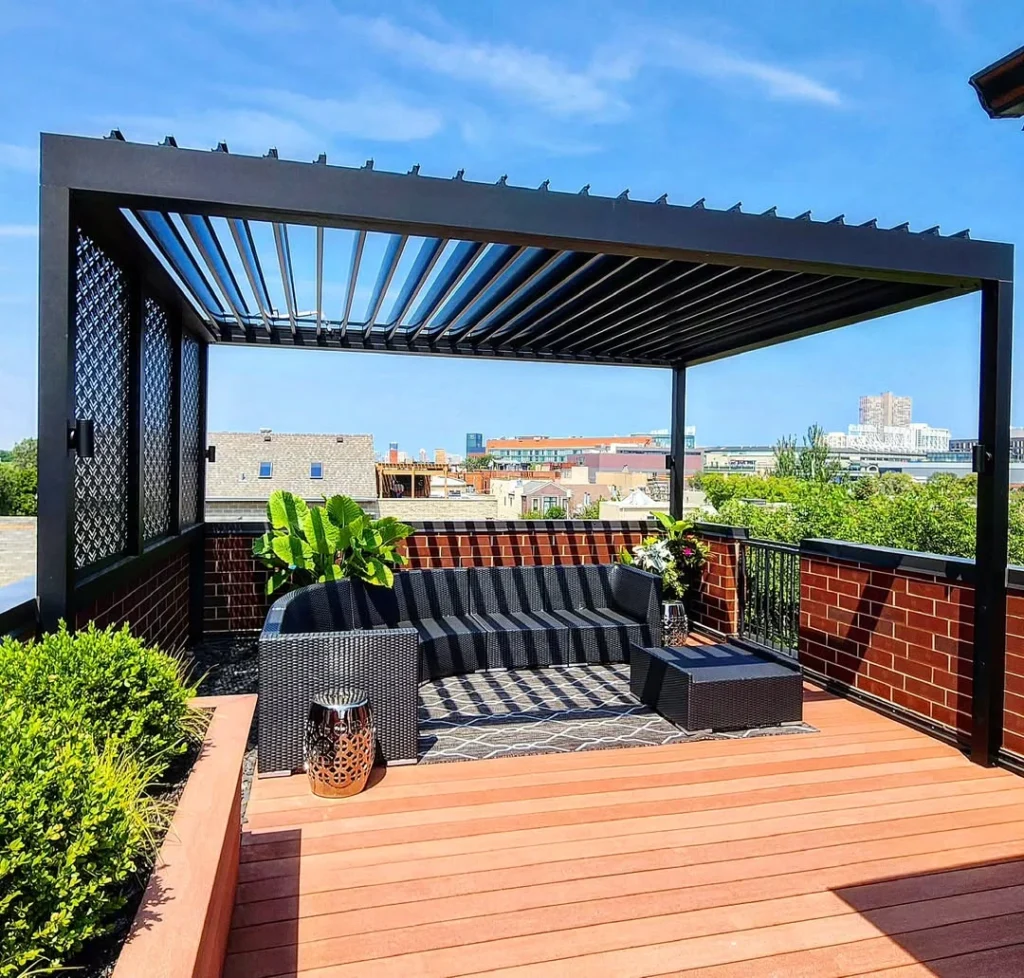 Pergola Patio Gathering