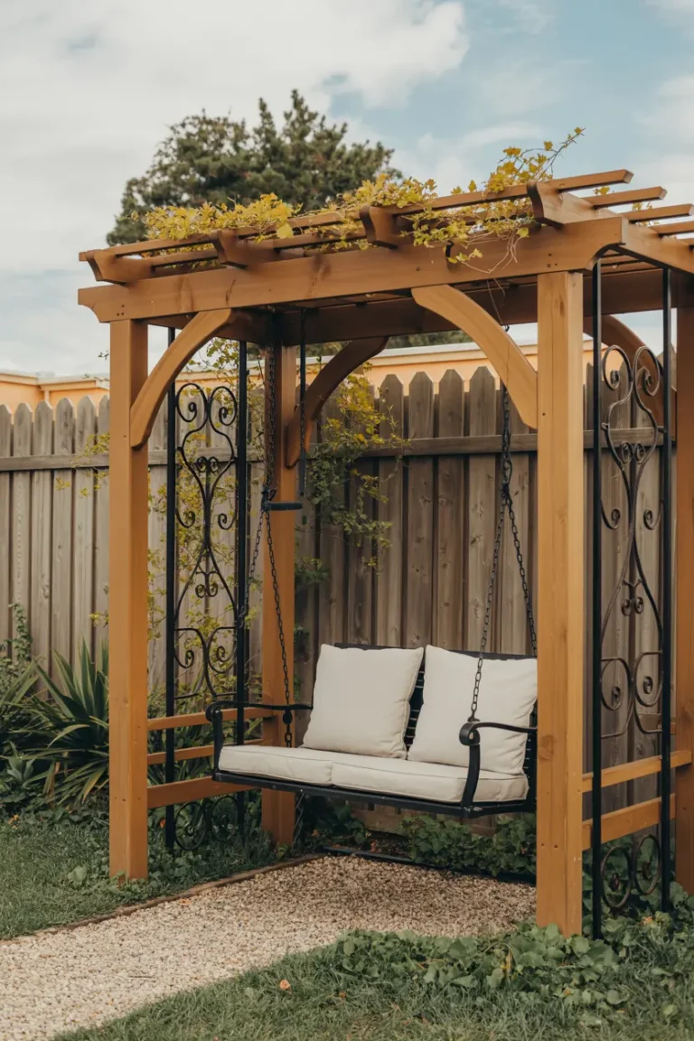 20 Beautiful Flowing Curtain Pergola Lounge Ideas for Patios