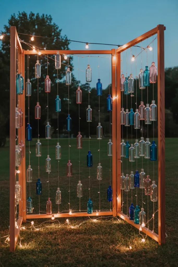 4. Enchanted Bottle Light Backdrop