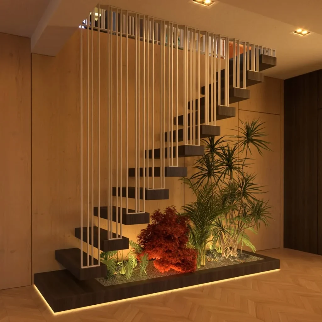 Modern Floating Staircase