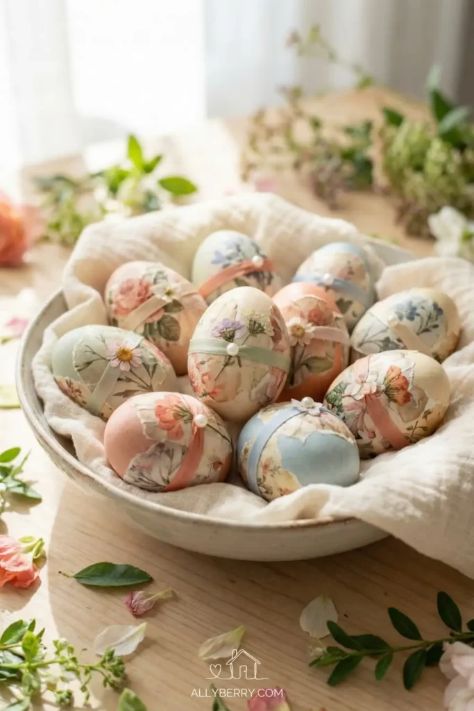 20 Easter Decor Ideas to Refresh Your Home 29 Easter Egg Display Ideas