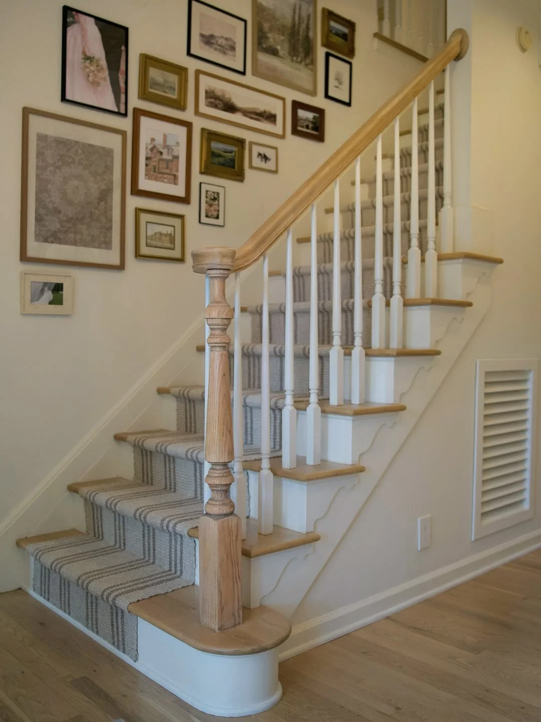 Budget-Friendly Wooden Staircase