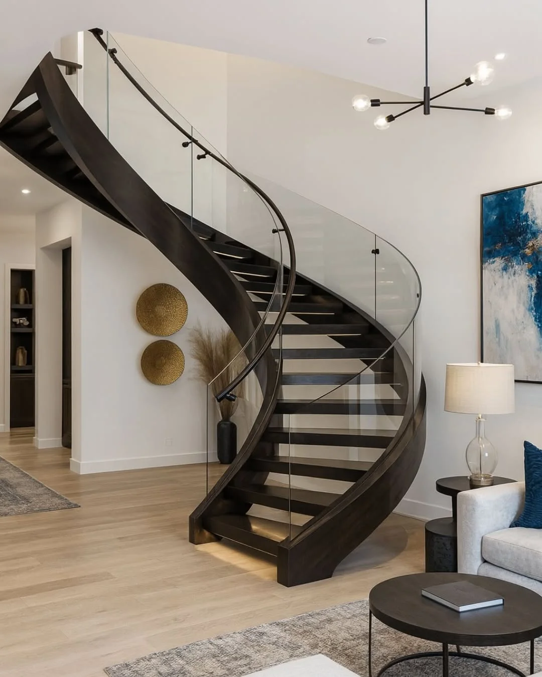 Curved Staircase Design